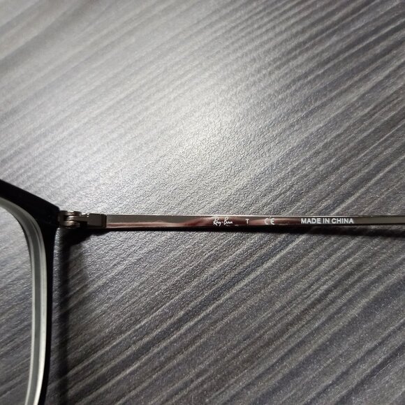 Black and Silver Eyeglasses - Picture 9 of 10
